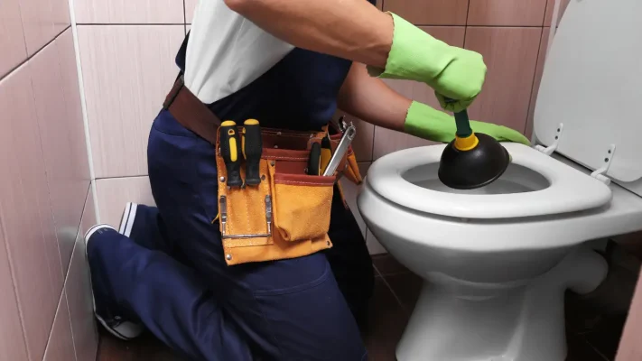 Cách thông bồn cầu  tắc trong 5 phút