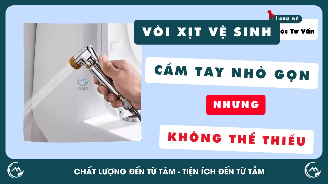 vòi xịt vệ sinh cầm tay