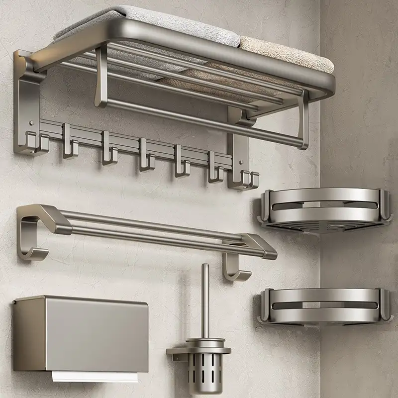 Bộ phụ kiện nhà tắm inox 304 – Giải pháp nâng tầm không gian phòng tắm hiện đại