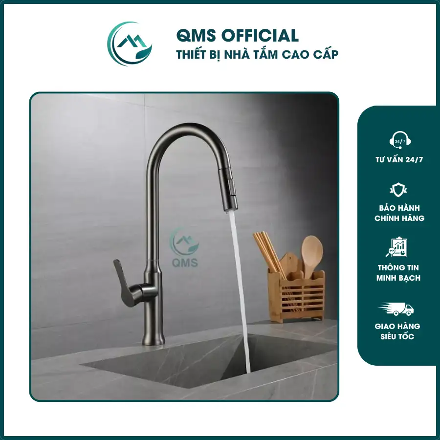 Trang chủ 26 Bộ vòi bồn rửa chén bát nóng lạnh